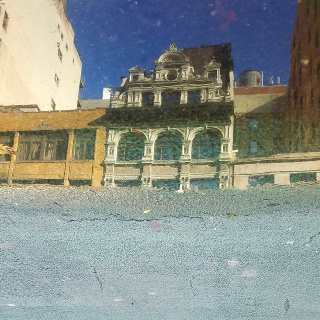 "5th Avenues Mirage" by Nancy E Hightower - £35.00 "5th Avenues Mirage" stock image