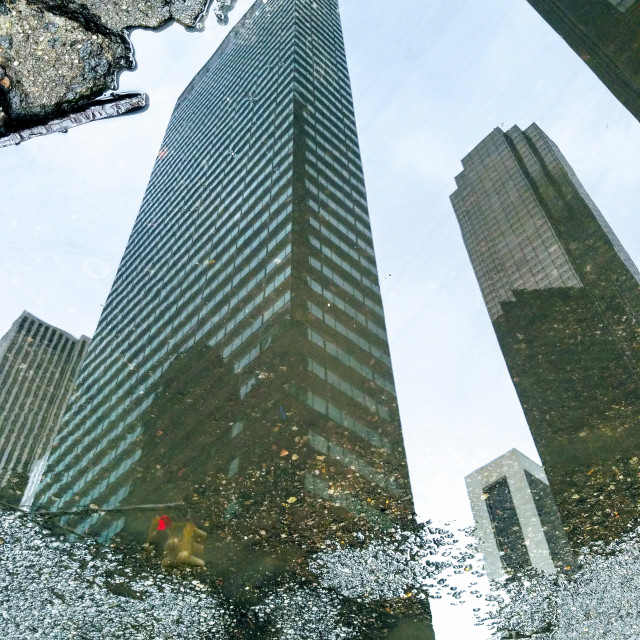 "Asphalt Ocean Spray, Upper East Side" by Nancy E Hightower - $37.20 "Asphalt Ocean Spray, Upper East Side" stock image
