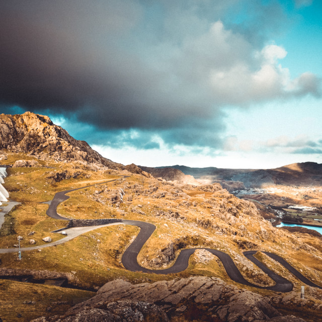"Stwlan Dam, Snowdonia" by Kat Lawman - $37.04 "Stwlan Dam, Snowdonia" stock image