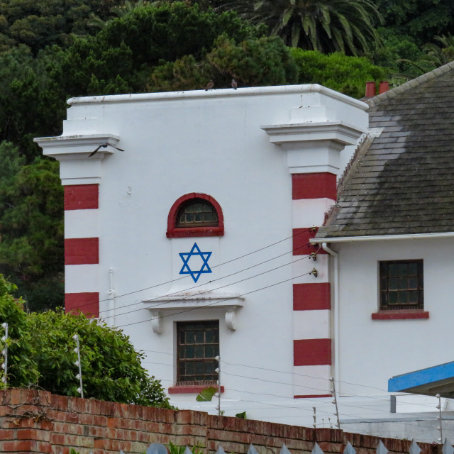 "Muizenberg Shul" stock image