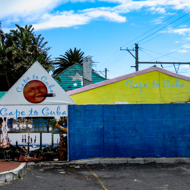 "Cuban Cafè" stock image