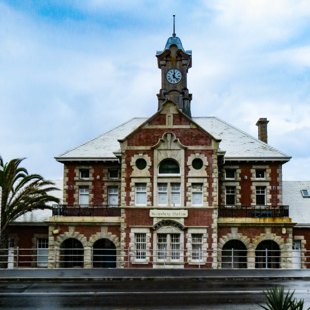 "Muizenberg Station ♡" stock image