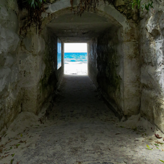 "St James Tunnel" stock image