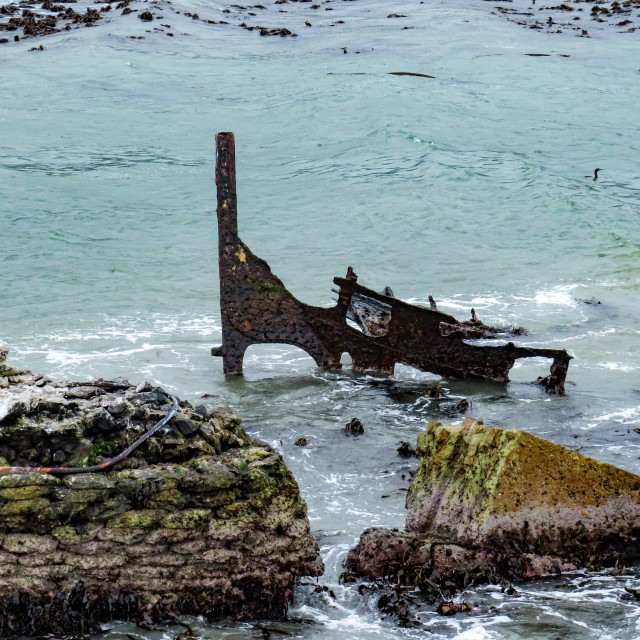 "Shipwreck" stock image