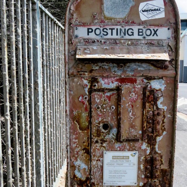 "Post Box" stock image