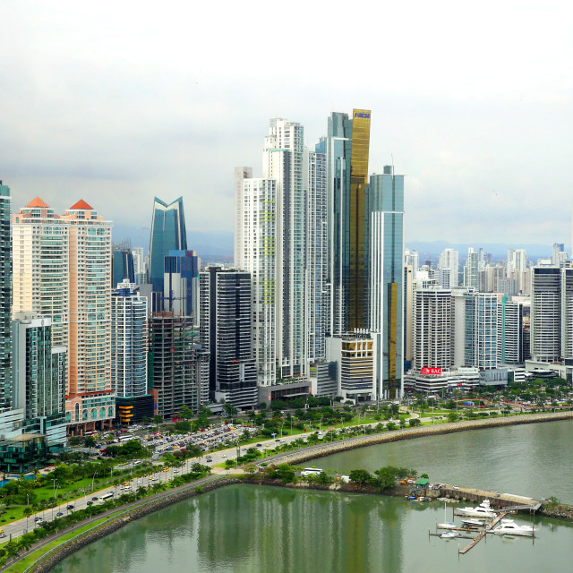 "Vista Aerea Ciudad" stock image