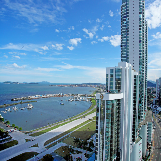 "Vista hacia la Bahia" stock image