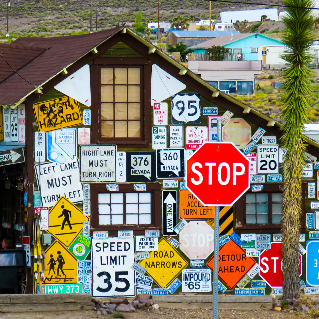 "Goldfield, Nevada" by BTG Photographer - $3.09 "Goldfield, Nevada" stock image