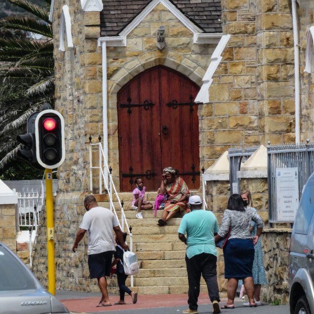 "St James Catholic Church" stock image