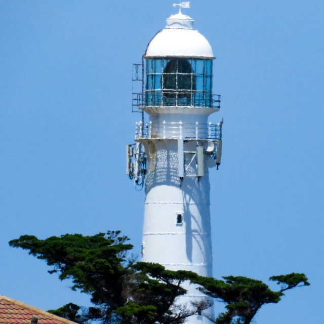 "Slangkop Lighthouse 》▪︎" stock image