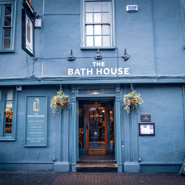 "The Bath House Cambridge" stock image