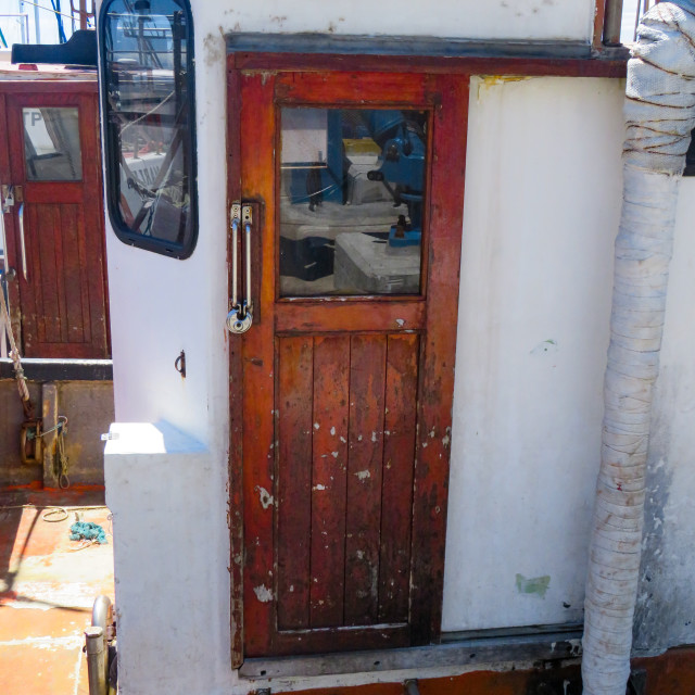 "Cabin Door" stock image