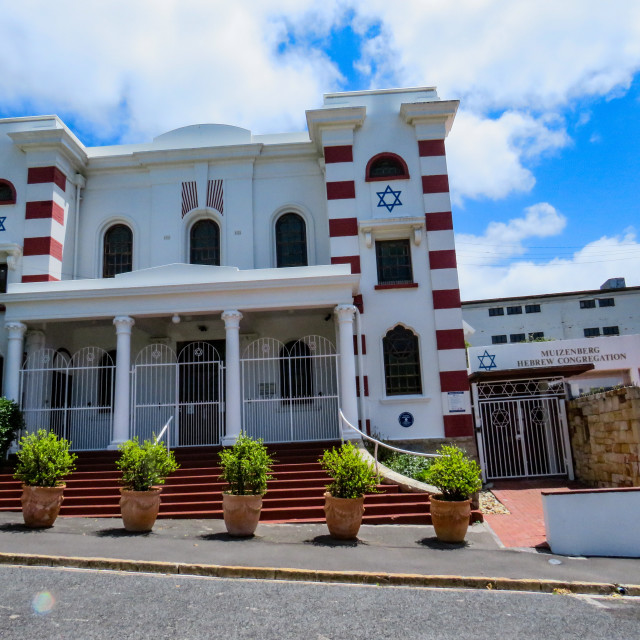 "Muizenberg Hebrews" stock image