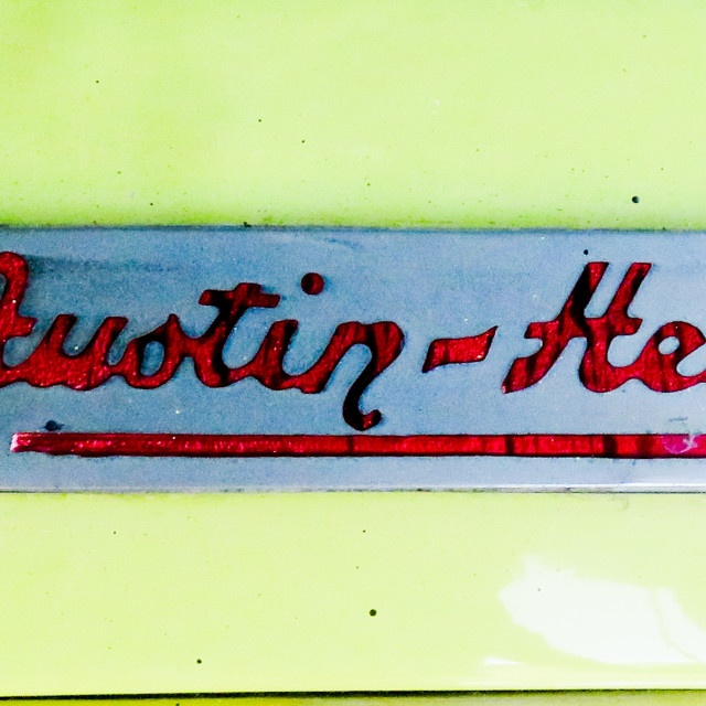 "Austin-Healey Logo" stock image