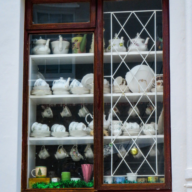 "Porcelain Window" stock image