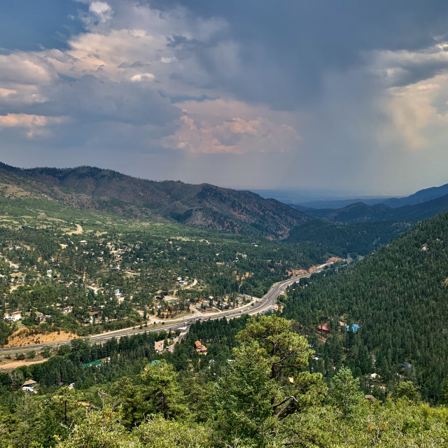 "Ute Pass View" by RAD Photography - £11.00 "Ute Pass View" stock image