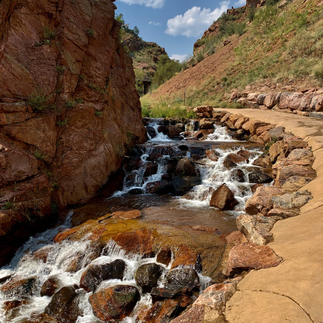 "Rainbow Falls" by RAD Photography - £11.00 "Rainbow Falls" stock image