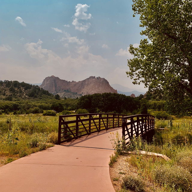 "Garden of the Gods Path" by RAD Photography - £11.00 "Garden of the Gods Path" stock image