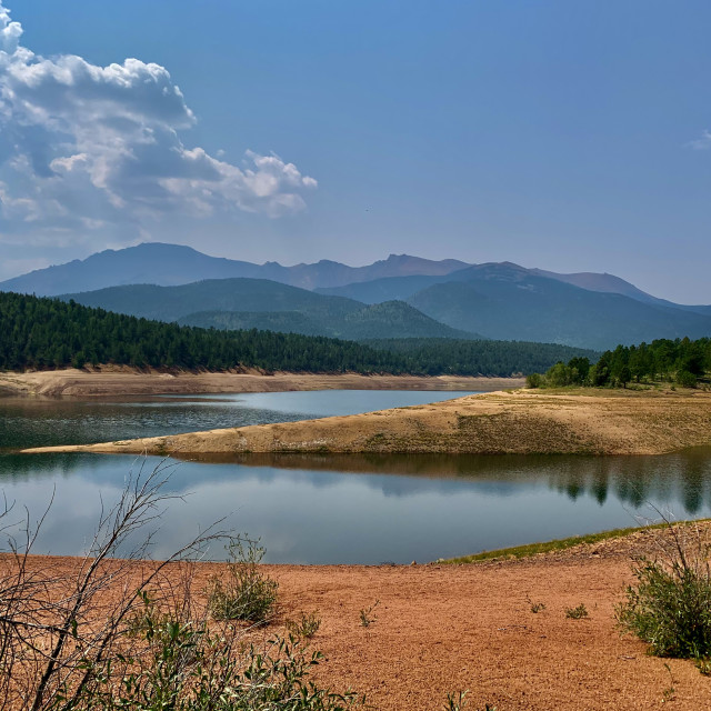 "Crystal Creek Reservoir" by RAD Photography - £11.00 "Crystal Creek Reservoir" stock image
