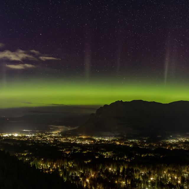 "Autumn Aurora #6" by Last Lite Photography - $36.90 "Autumn Aurora #6" stock image