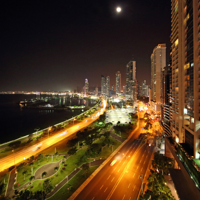 "Avenida Balboa" stock image