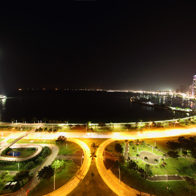 "Panoramica Bahia de Panama" stock image