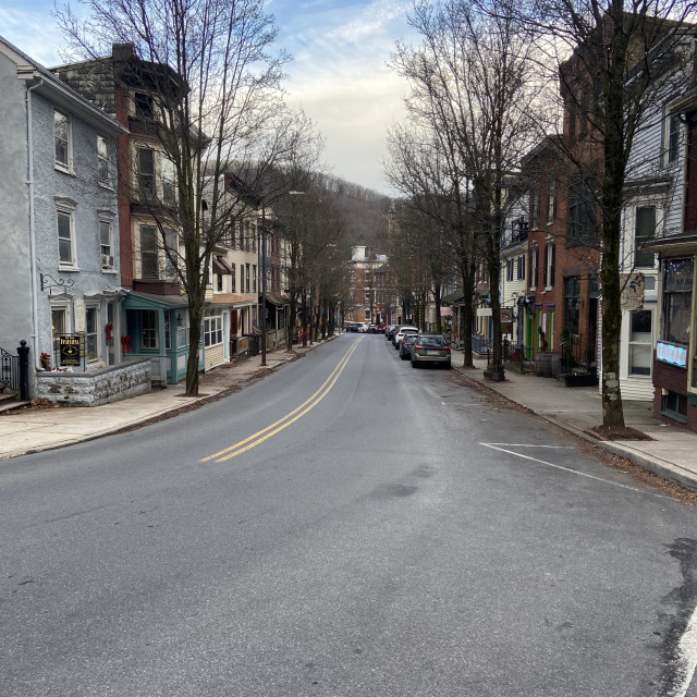 "Jim Thorpe, PA - Pocono's Pennsylvania" stock image