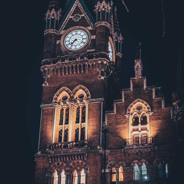 "St. Pancras Renaissance Hotel London" stock image