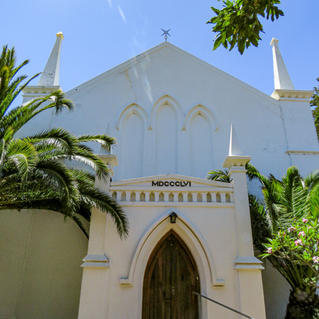 "NG Kerk Simon's Town" stock image