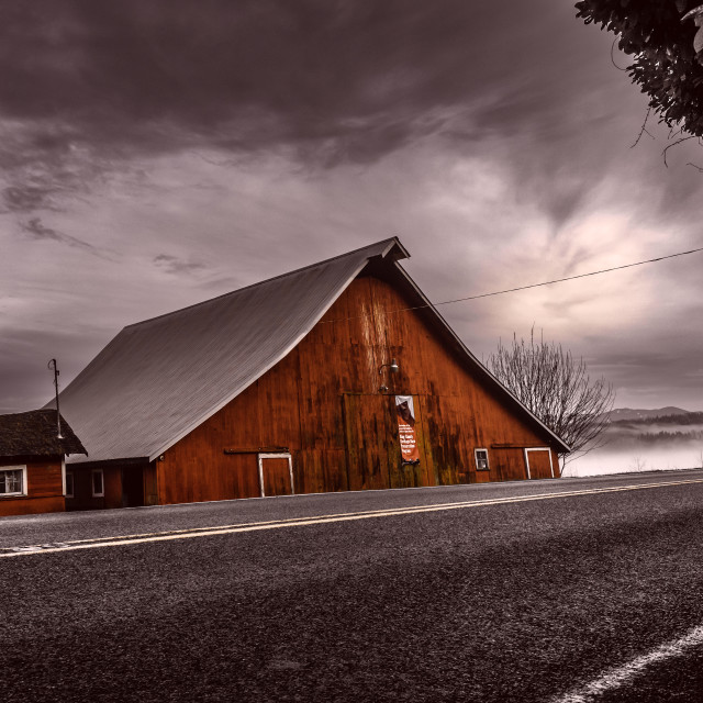 "Road Closed 2" by Last Lite Photography - $36.90 "Road Closed 2" stock image