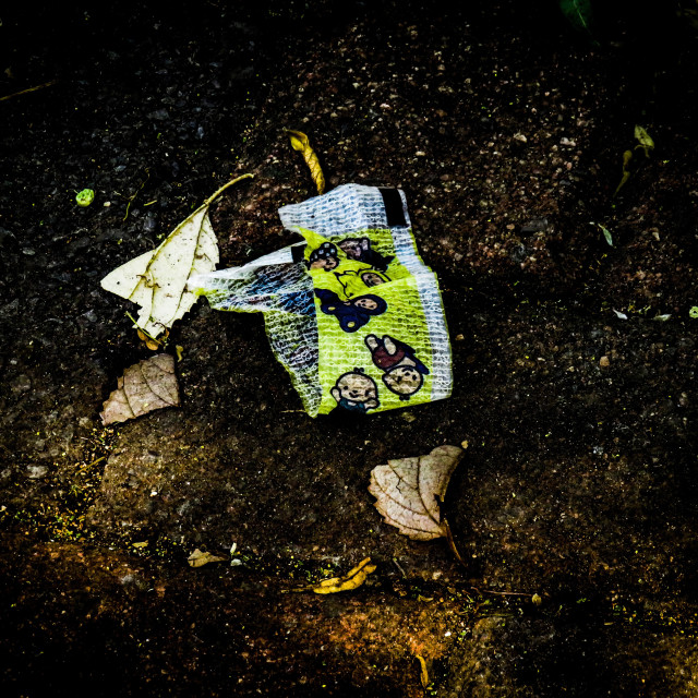 "Plastic Pollution-#" stock image