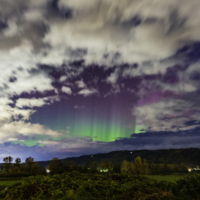 "Duvall Aurora Storm" stock image