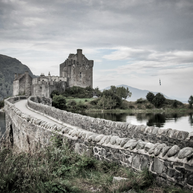 "Eilean Donan Castle." stock image