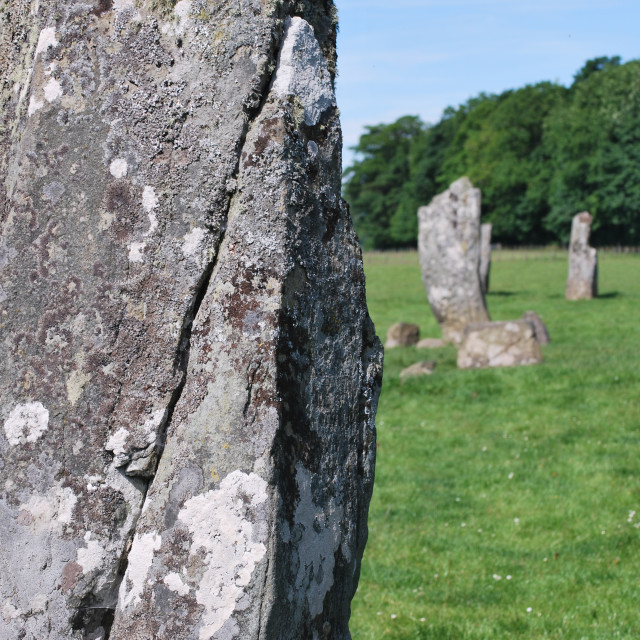 "standing stones" by Melissa Minnella - £15.00 "standing stones" stock image