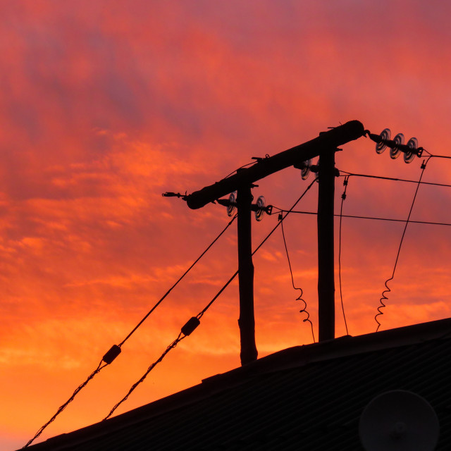 "Fire in the Sky ¡¤" stock image