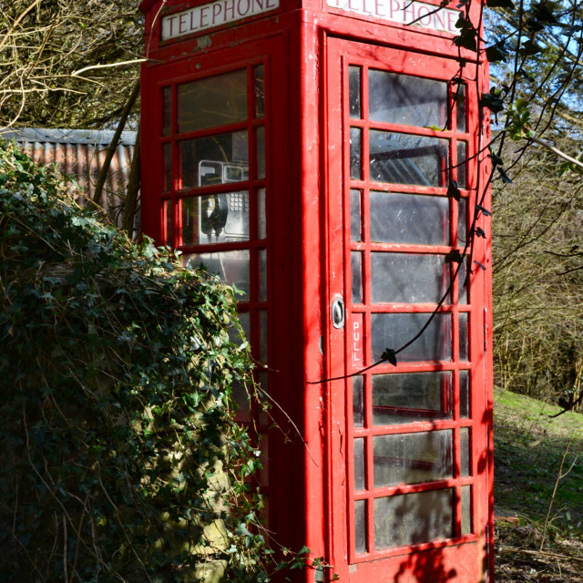"Telephone Kiosk" stock image