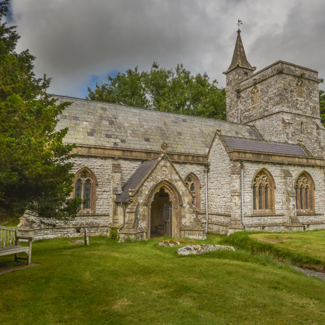 "Church In Wiltshire, England" stock image