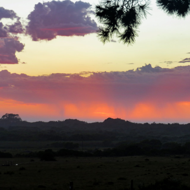 "Fire in the Sky ☆♤" stock image