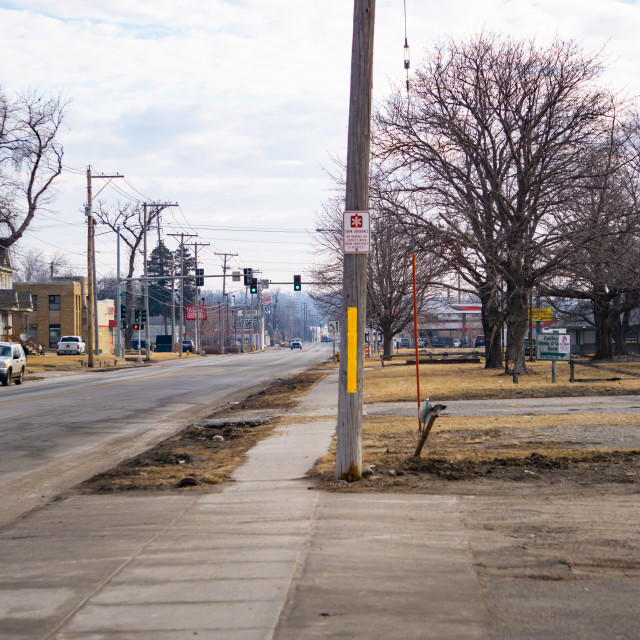 "Morning on Rockingham Road" by BTG Photographer - $1.24 "Morning on Rockingham Road" stock image