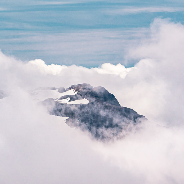 "Mountain in the Clouds" by Adam Price - $12.26 "Mountain in the Clouds" stock image