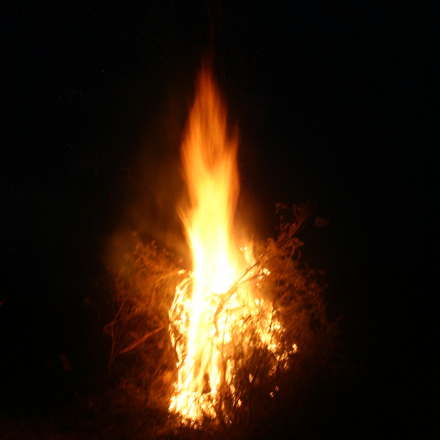 "Bonfire at night" by Nature2Cool Photography - $6.10 "Bonfire at night" stock image