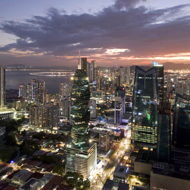 "ciudad de panama" stock image