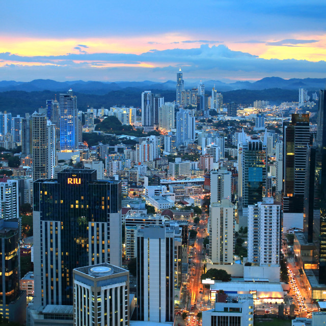 "Sector de Obarrio" stock image