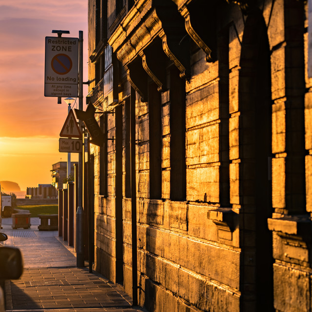 "Richmond Street" by Pete Griffiths - £10.00 "Richmond Street" stock image