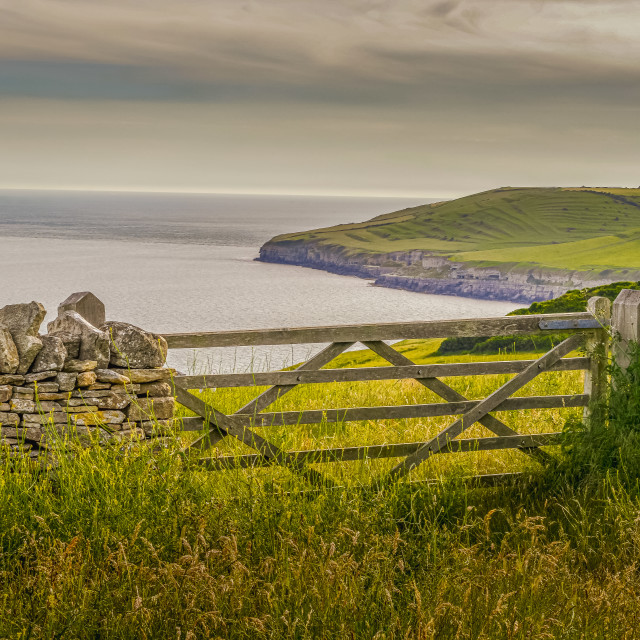 "Langton Matravers, Jurassic Coast, Dorset" stock image