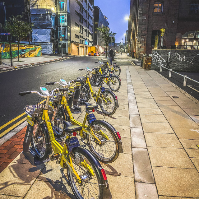 "Bike hire" stock image