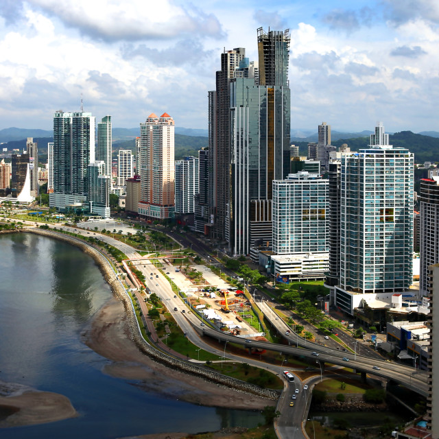 "Avenida Balboa 2012" stock image