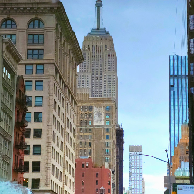 "Empire State Building" by Nancy E Hightower - £25.00 "Empire State Building" stock image
