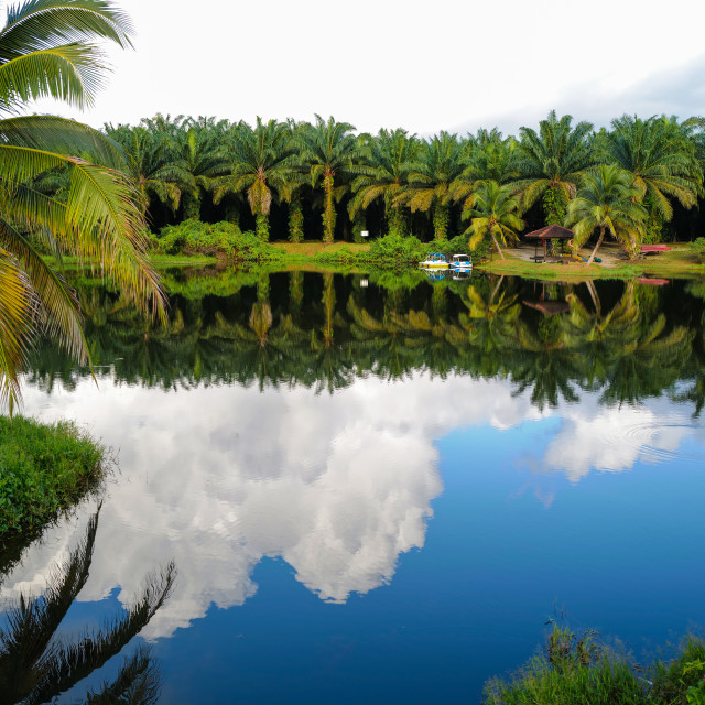 "perfect weather with perfect reflection" stock image