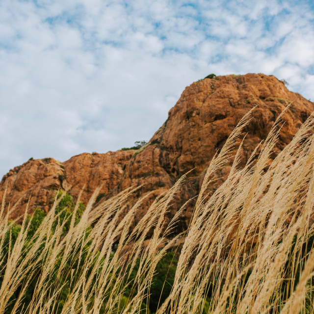 "Castle Hill" stock image